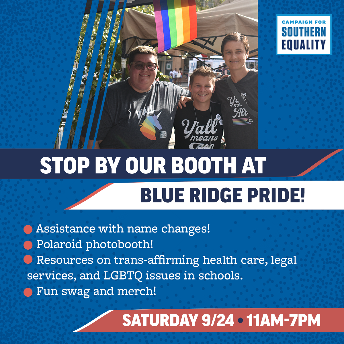 Celebrate and Access Critical Resources with Us at Blue Ridge Pride