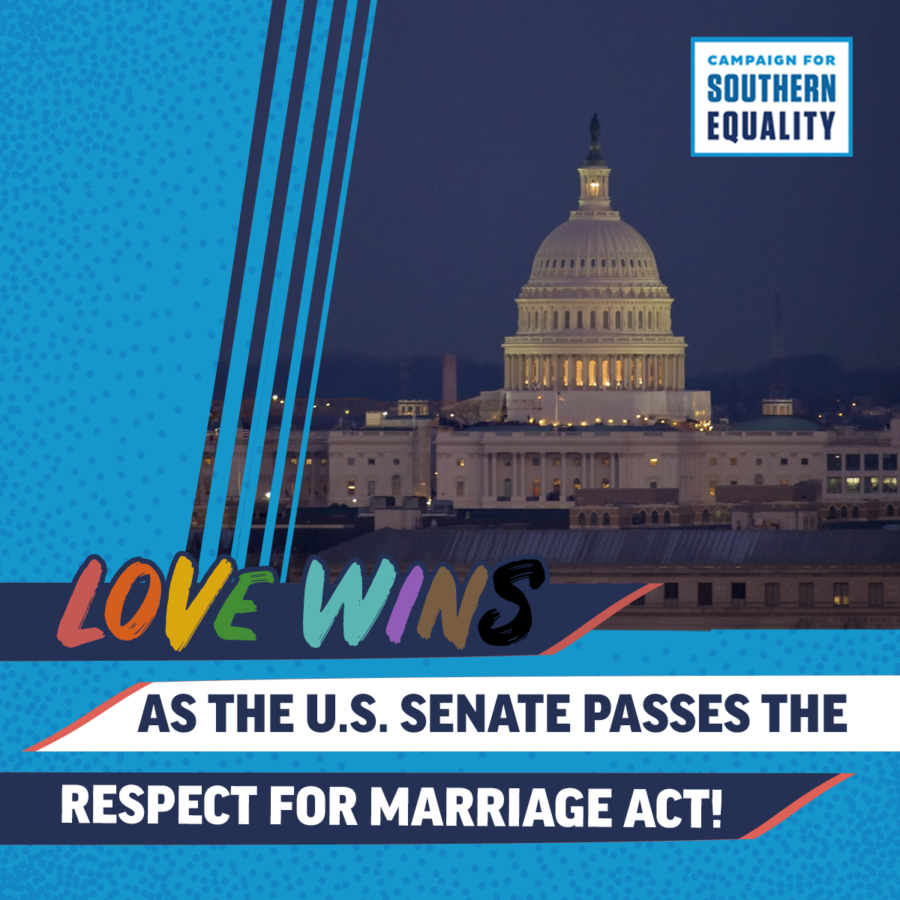 In Strong Bipartisan Vote U S Senate Passes Respect For Marriage Act