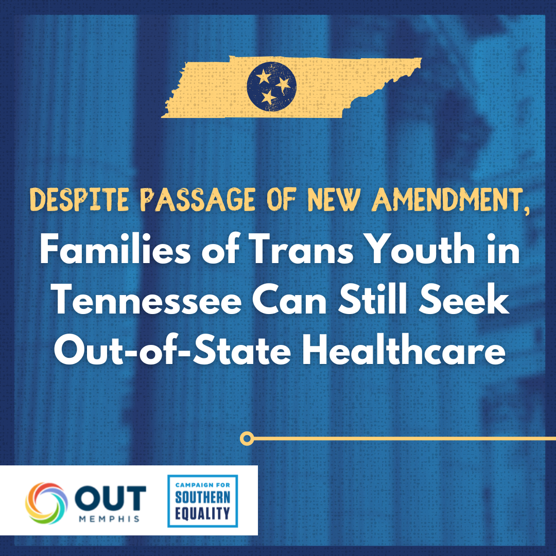 Families of Trans Youth in Tennessee Can Still Seek Out-of-State  Healthcare