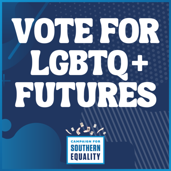 vote for LGBTQ+ futures